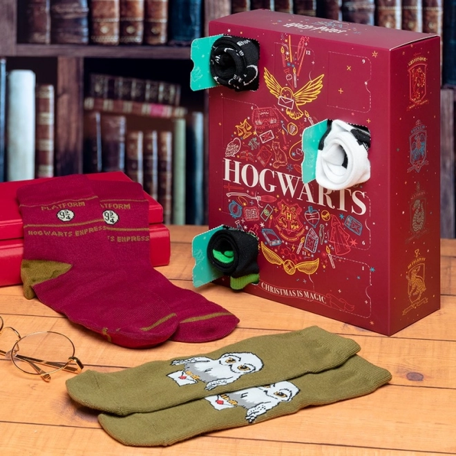 Calendar de Crăciun Harry Potter - șosete
