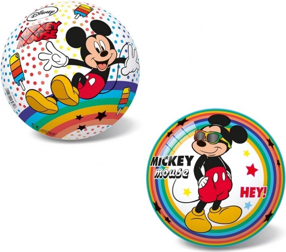 Mingea curcubeu pentru copii MICKEY MOUSE 14 cm