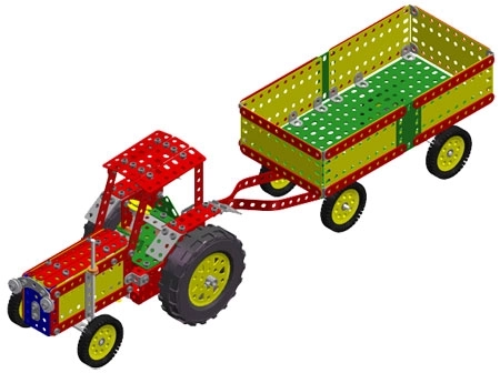 Set de construcție fermier MERKUR 20 modele