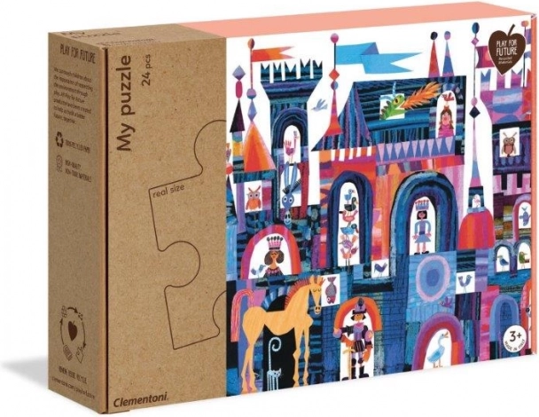 Puzzle cu 24 piese Castel