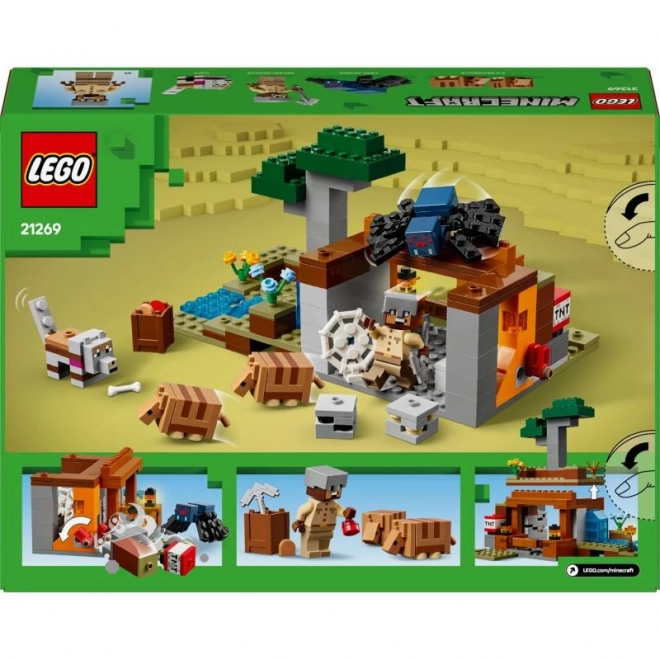 Lego Minecraft aventură în mina cu vezuviu