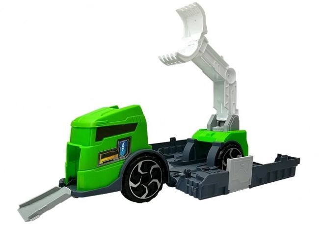 Set camion cu dinozauri transporter