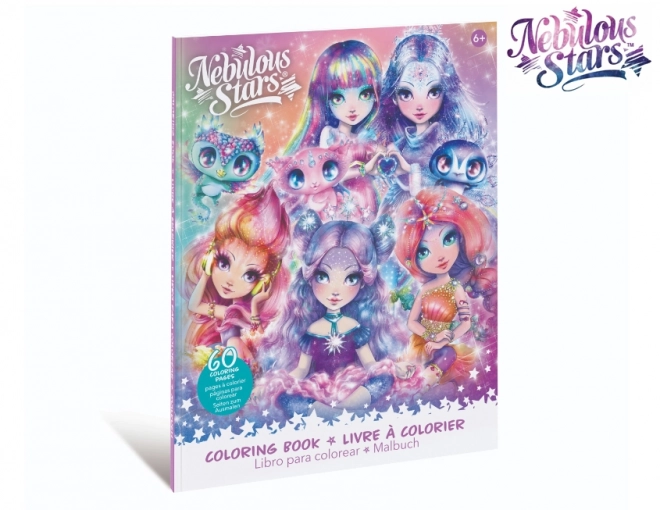 Carte de colorat Nebulous Stars