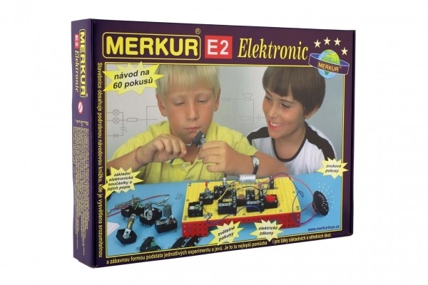 Set construcții electronice MERKUR E2