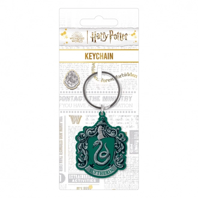 Breloc metalic Slytherin