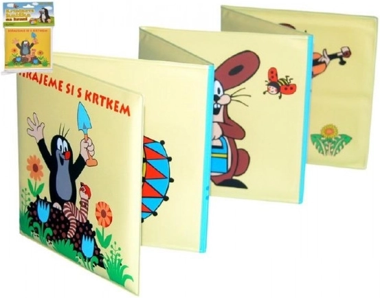 Carte pliabilă pentru copii Krtek