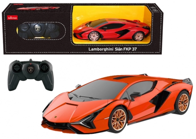 Mașinuța RC Lamborghini Sian Portocalie