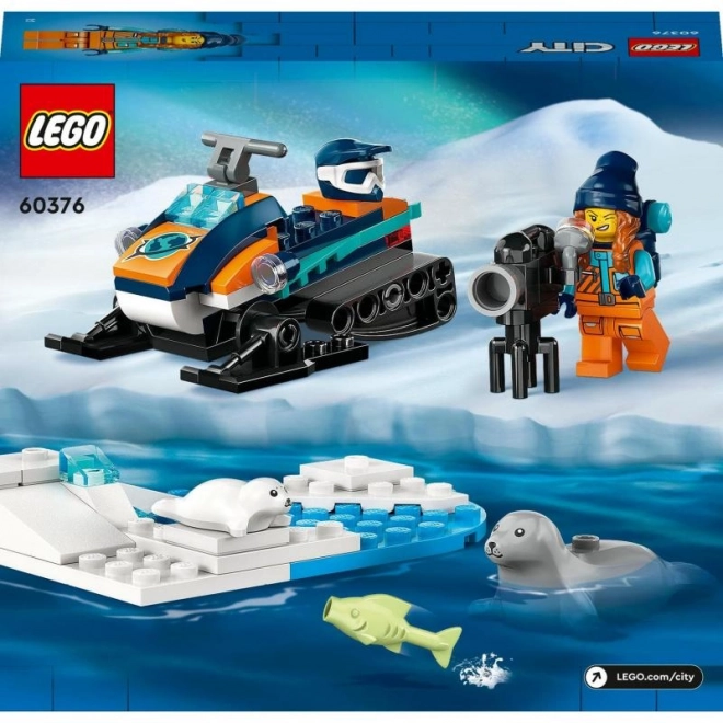 Skuter de zăpadă al exploratorului arctic LEGO City