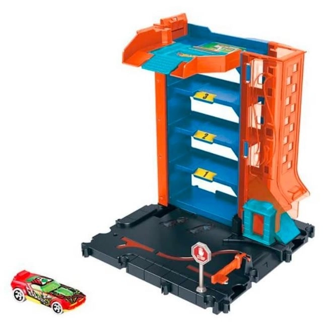 Set parcare mică Hot Wheels City