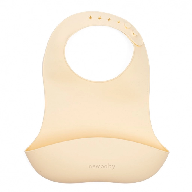 Baveta din silicon New Baby 28 cm