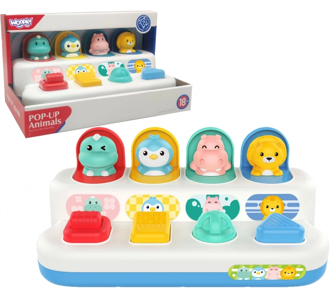 Animăluțe săltărețe pop-up de la Woopie