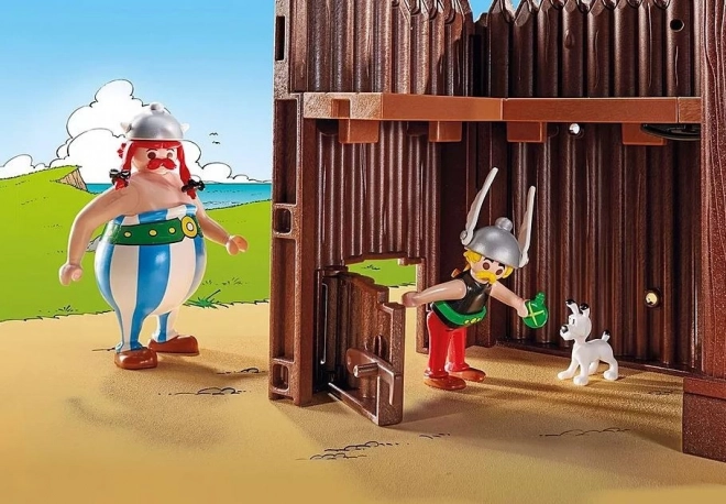 Set cu figurine Asterix - Tabăra Romanilor