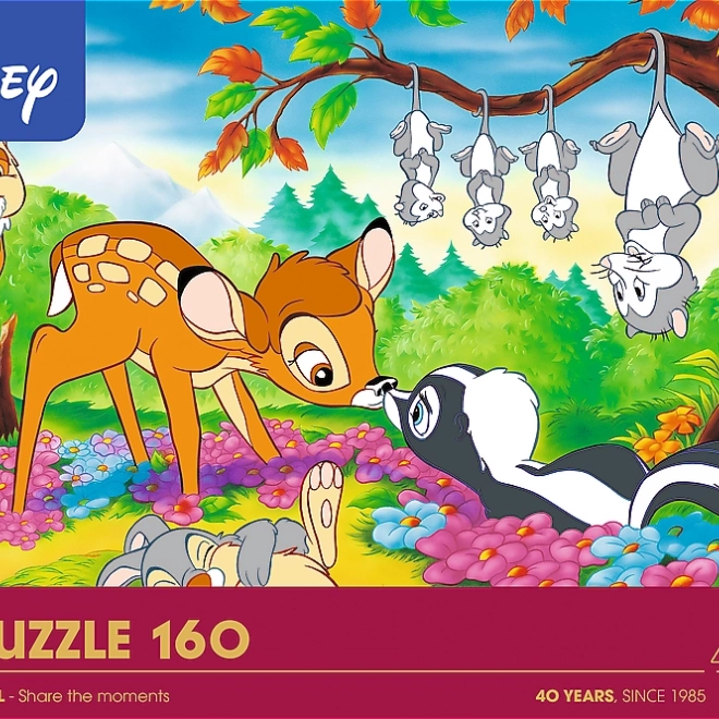 Puzzle Bambi și prietenii din pădure 160 de piese