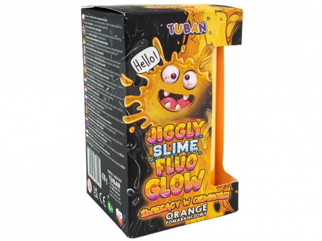 Plastilină Jiggly Fluo Glow portocalie