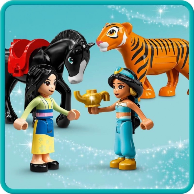 LEGO Disney 43208 Aventurile lui Jasmine și Mulan