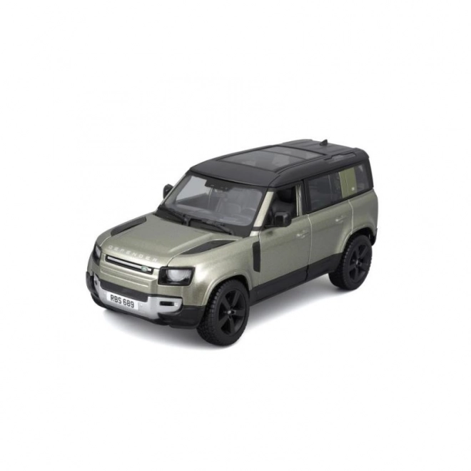 Mașină metalică Land Rover Defender 110 Bburago 1:24 Verde