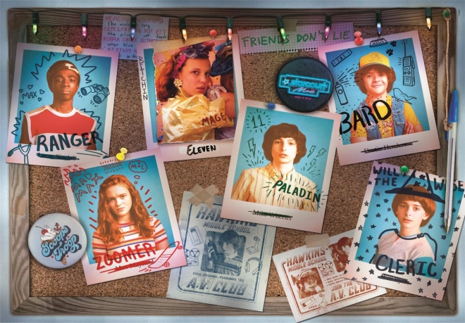 Puzzle compact Stranger Things 1000 de piese