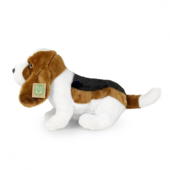 Jucărie de pluș basset ECO-FRIENDLY 32 cm