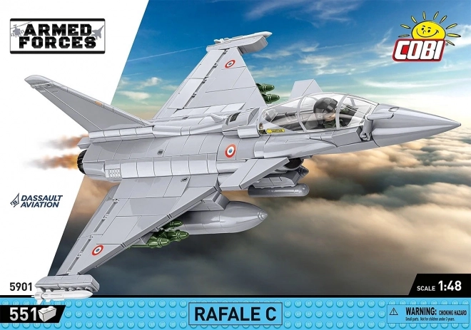 Joc de construcție Dassault Rafale C - 551 de piese