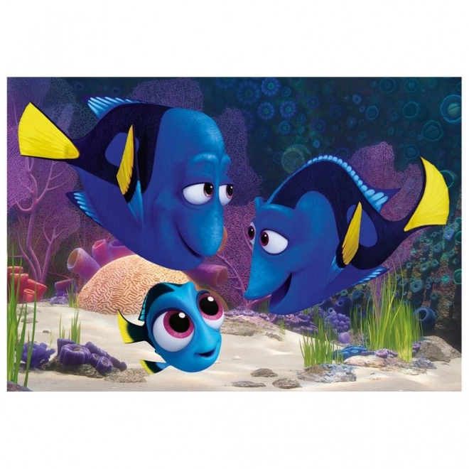 Puzzle cu Dory - Căutarea lui Dory 2x77 piese