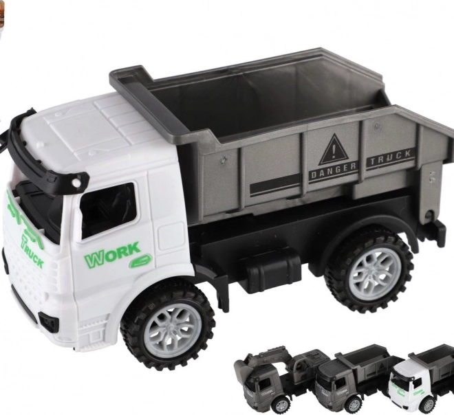 Set mașinuțe de construcție cu motor inerțial