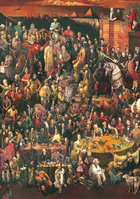 Puzzle 113 personalități 1500 piese