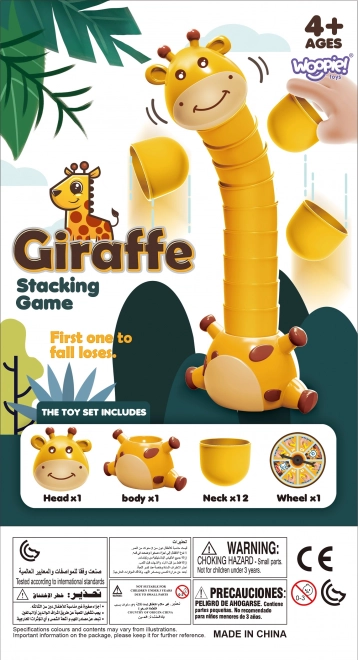 Joc de îndemânare girafa WOOPIE