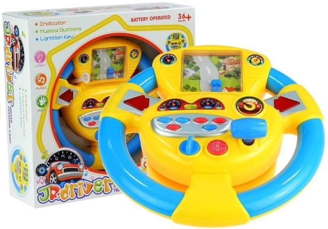 Volan interactiv pentru copii cu sunete