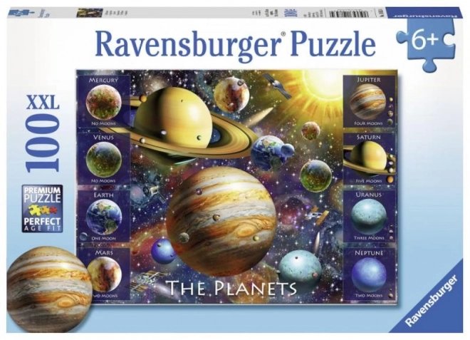 Puzzle Planete 100 de Piese