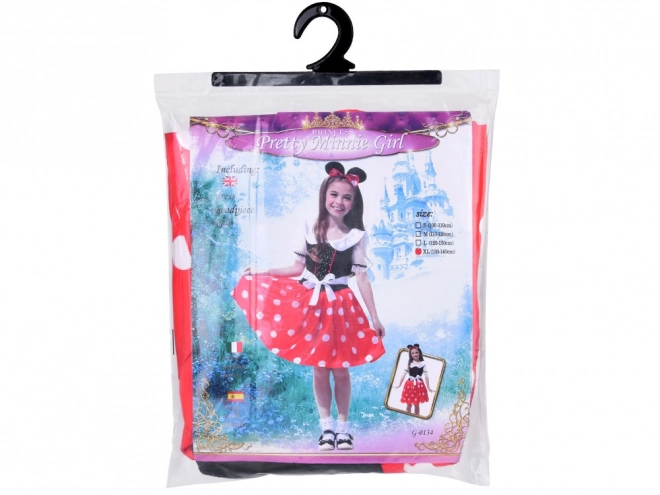 Costum Minnie Mouse pentru fete