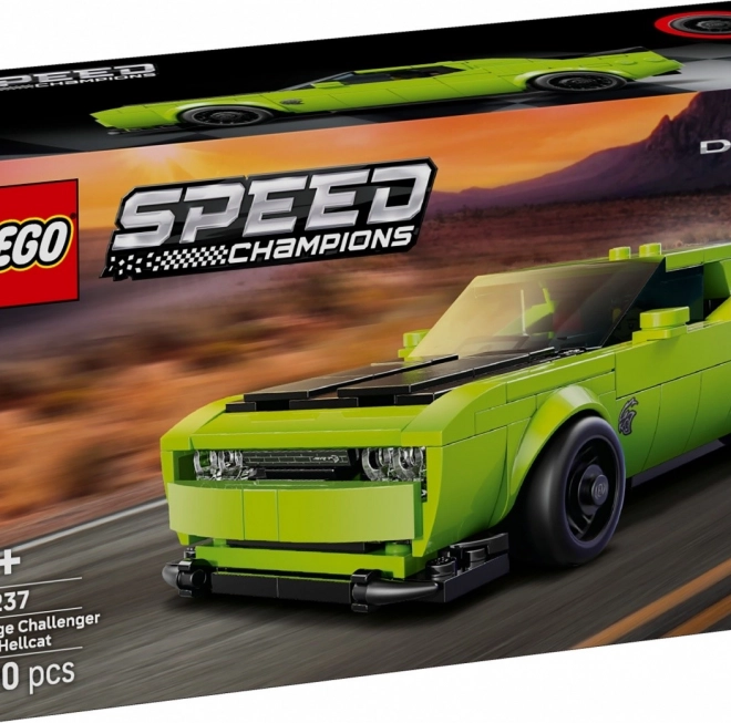 LEGO Speed Champions Mașină Sportivă Dodge Challenger SRT Hellcat