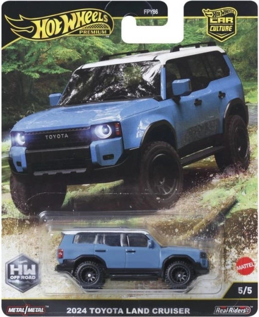 Colecția Auto Premium - Hot Wheels Car Culture - 2024 Toyota Land Cruiser