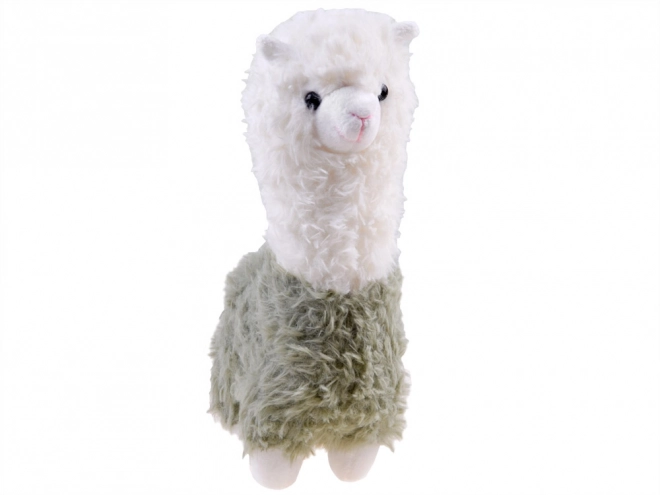 Alpaca pufoasă jucărie de pluș lama – Verde