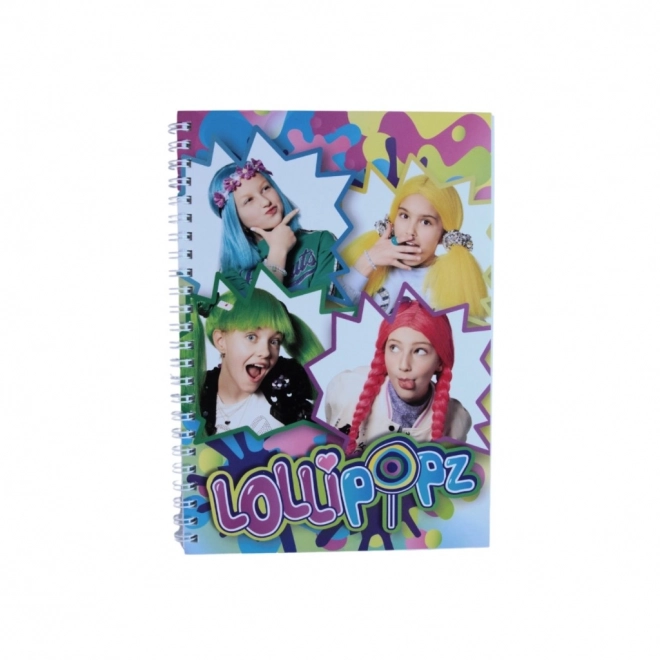 Caiet Lollipopz A5 cu spirală