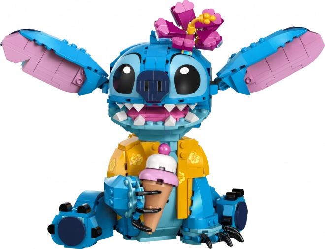 Construcție LEGO Disney cu Stitch