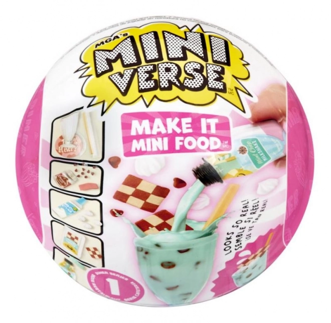 Miniverse MGA roz roz cu mini alimente