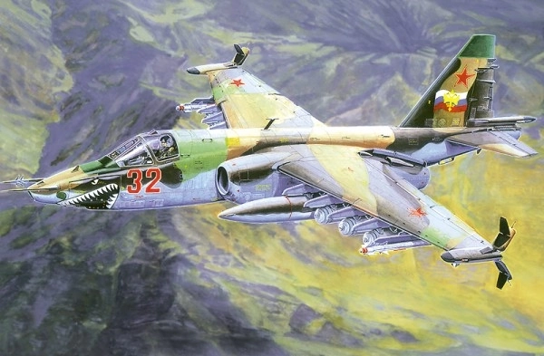 Model Avion Suchoj Su-25K