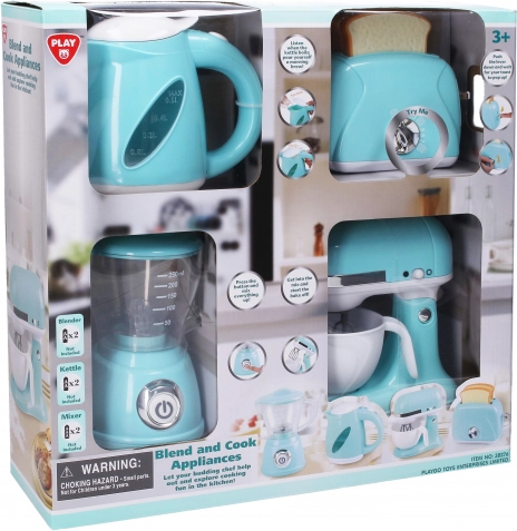 Playgo set electrocasnice de bucătărie 4 buc