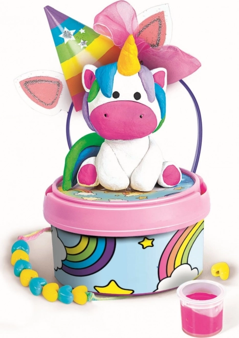 Clementoni: set creație surpriză - unicorn curcubeu