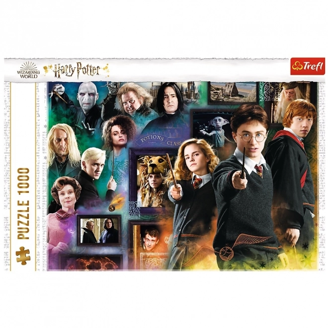 Puzzle 1000 piese Harry Potter Lumea Vrăjitorilor