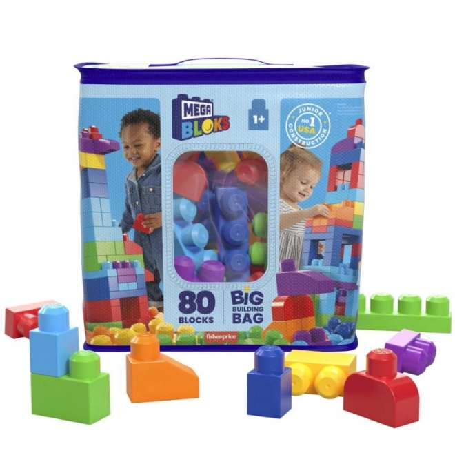 Pachet mare Mega Bloks - Albastru