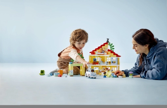 Casă de familie 3 în 1 LEGO DUPLO