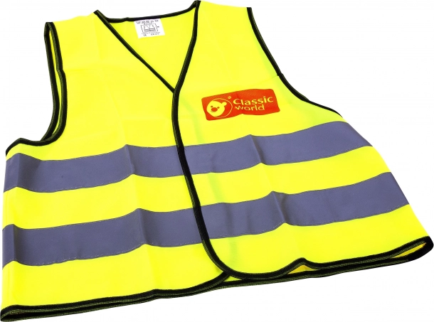 Vestă de Siguranță Reflectorizantă pentru Copii Classică Lumea Edu