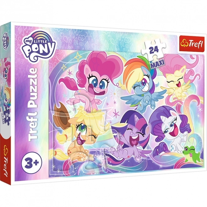 Puzzle Trefl Prietenia My Little Pony MAXI 24