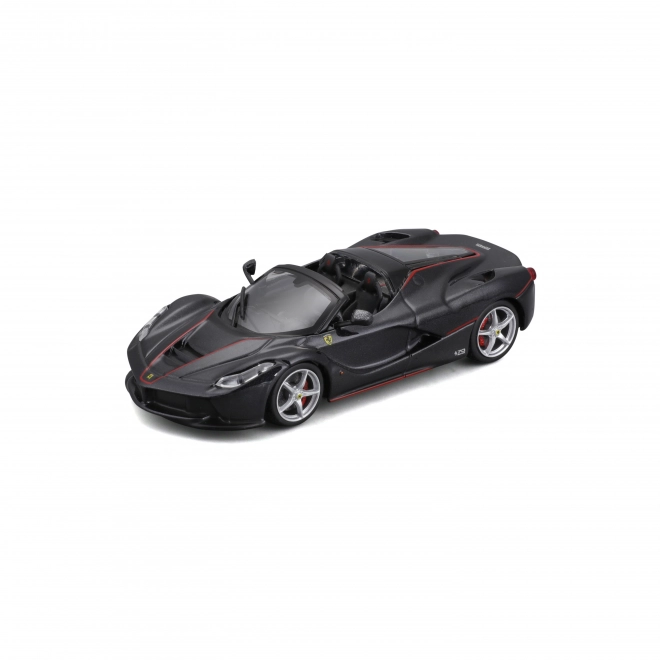 Bburago Ferrari Signature Series LaFerrari Aperta Negru la scara 1:43