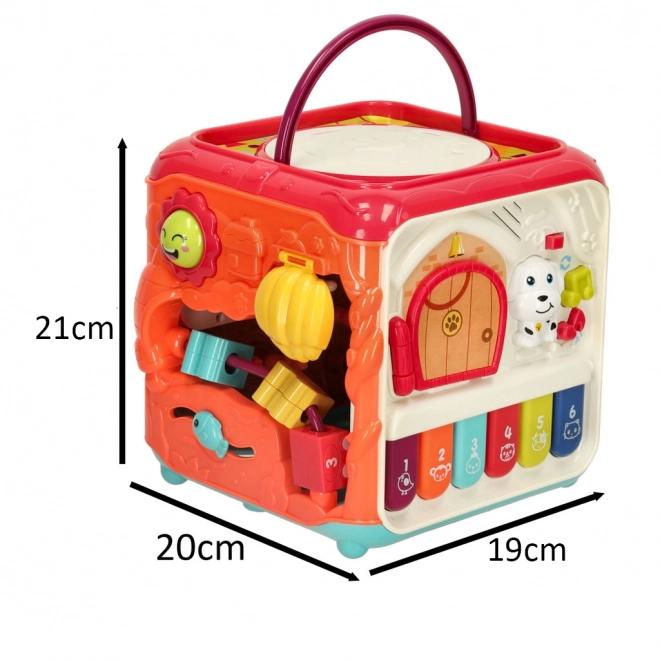 Cub educațional interactiv 6 în 1 prinde insecta Bibi-Inn