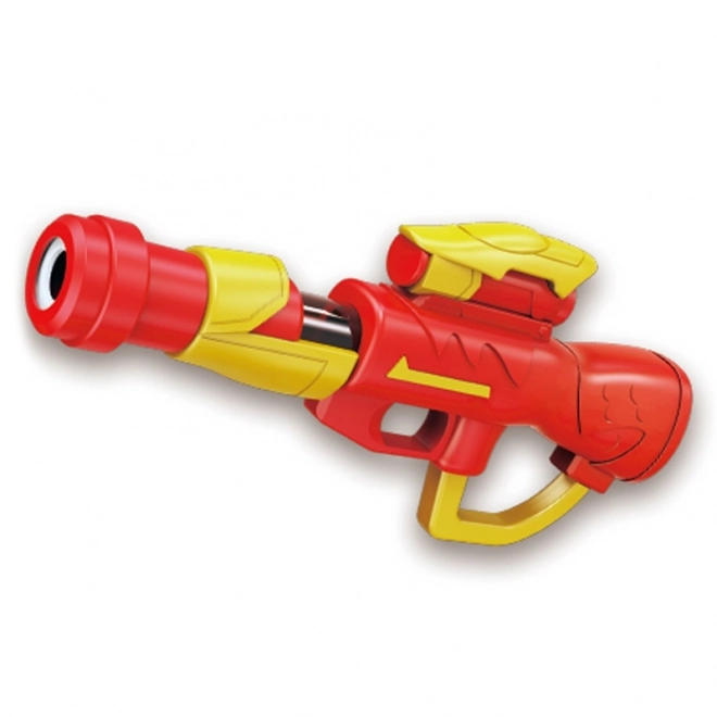 Pistol cu biluțe din spumă cu mască pentru copii - set automat 11 piese