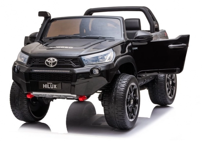 Mașină electrică Toyota Hilux Albă – negru