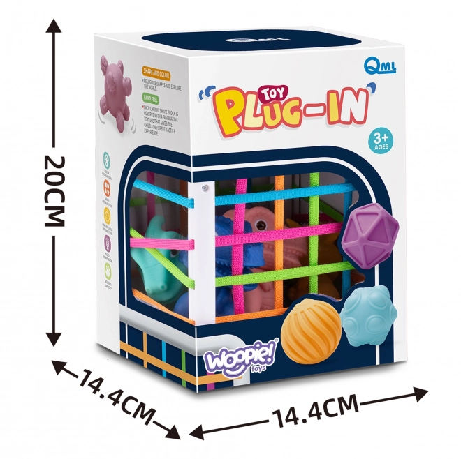 Cub senzorial WOOPIE cu dinozauri pentru copii