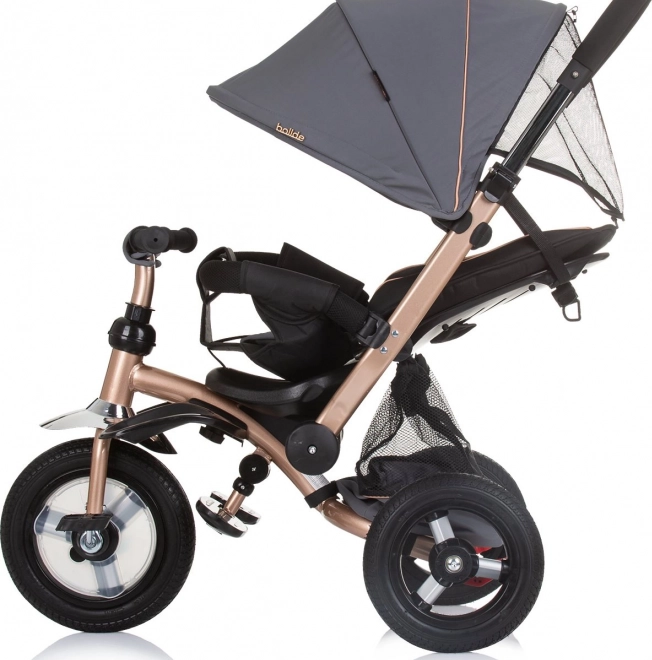 Tricicletă pentru copii cu acoperiș Chipolino Bolide 2v1